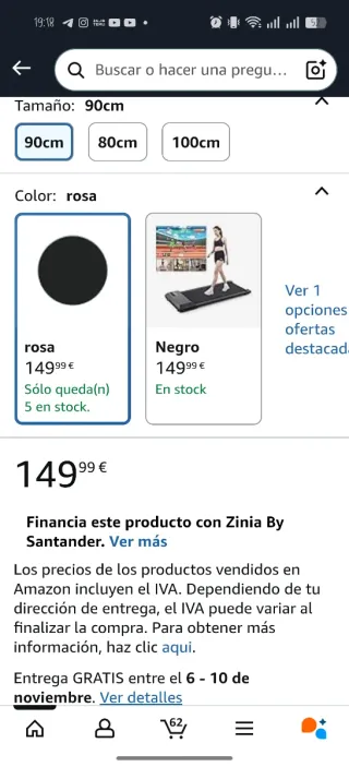 Cinta de andar DeerRun Cinta de correr