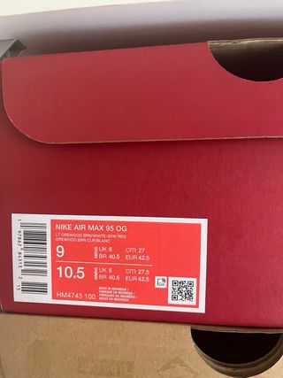 Nike Air Max 95 x Levi's T.42,5