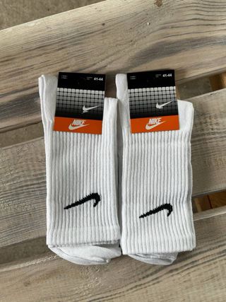 Calcetines Nike Blancos Talla 41-44