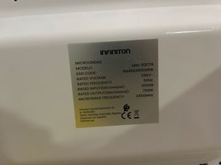 Microondas Infiniton Blanco