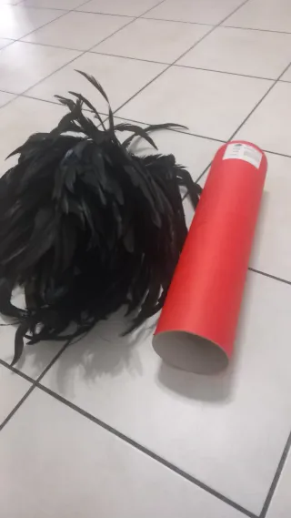 Cappello bersagliere piume nere