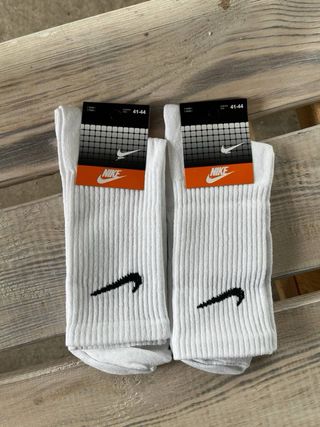 Calcetines Nike Blancos Talla 41-44