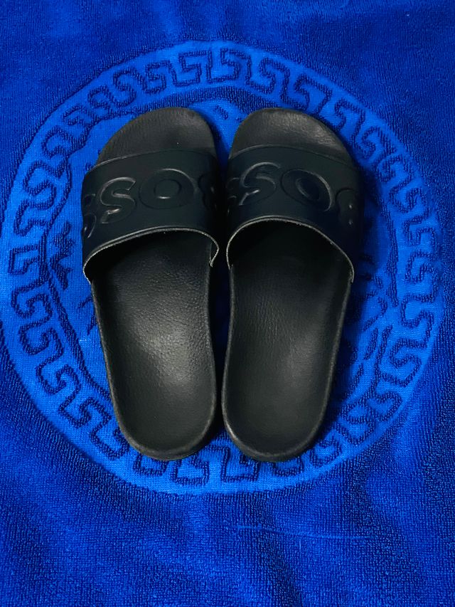 Chanclas Hugo Boss Talla 43 Negras