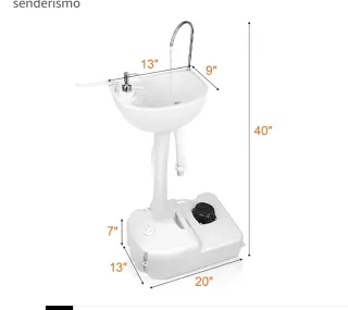 Pila de camping SereneLife