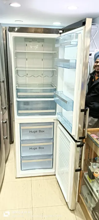 Nevera Combi HAIER Acero Inoxidable