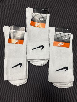 Calcetines Nike Blancos Talla 41-44