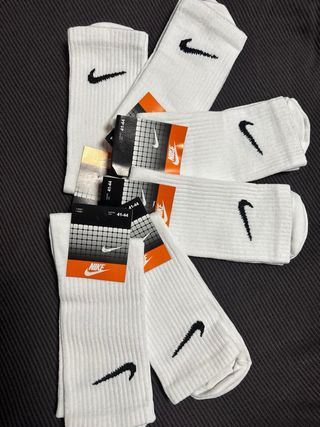 Calcetines Nike Blancos Talla 41-44