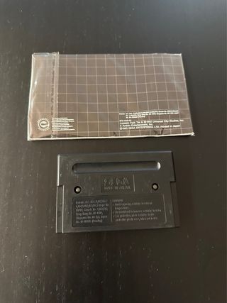 Jurassic Park Mega Drive Caja Manual Cartucho