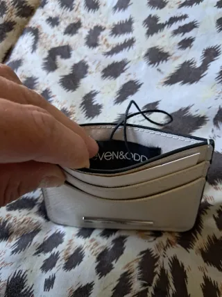 Porta documenti Sfera oro/argento