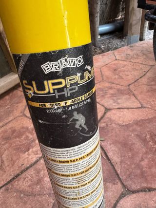 Inflador Bravo SUP HP para tablas