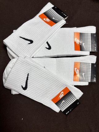 Calcetines Nike Blancos Talla 41-44