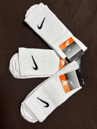 Calcetines Nike Blancos Talla 41-44