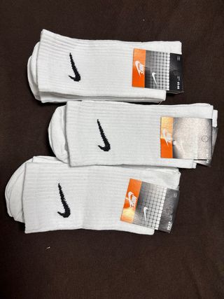 Calcetines Nike Blancos Talla 41-44