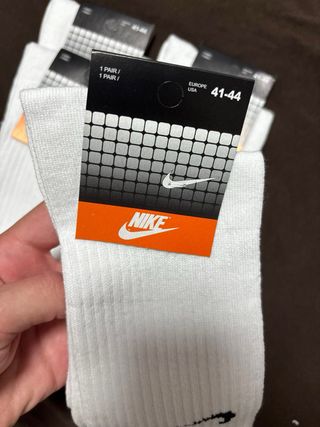 Calcetines Nike Blancos Talla 41-44