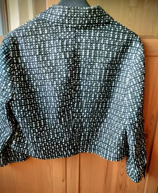 2 Chaquetas Mango gris tweed y torera Apriori