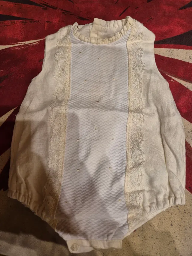 Ranita Bautizo Bebé Talla 6 Meses