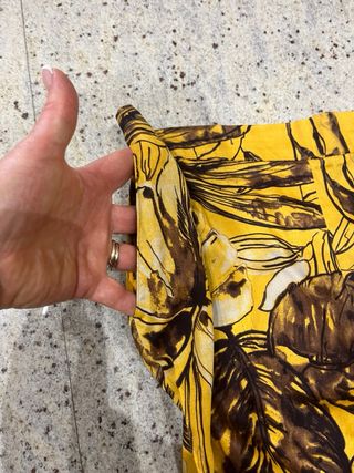 Pantalone estivo donna Sisley fantasia floreale