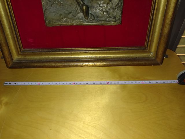 Bassorilievo bronzo Eugenio Maccagnani