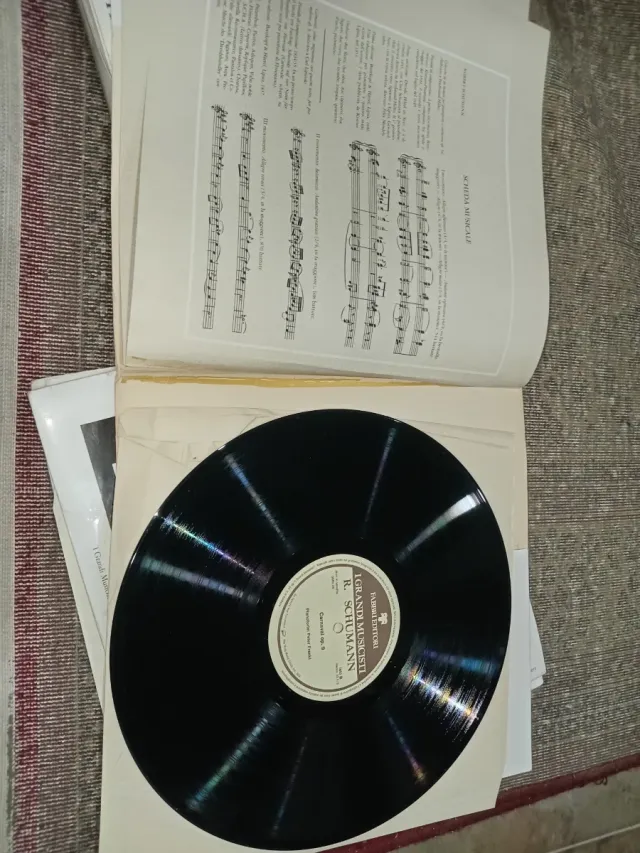 5 Vinili Musica Classica: Bach, Chopin, Liszt, Bra