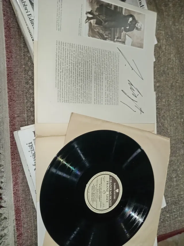 5 Vinili Musica Classica: Bach, Chopin, Liszt, Bra