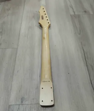 Mástil Fretless Guitarra