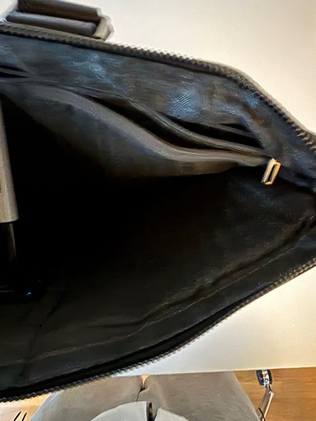 Borsa lavoro Piquadro nera in pelle