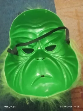Mascara Grinch Navidad  