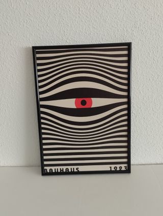 Lienzo Bauhaus 1923 Ojo Rojo