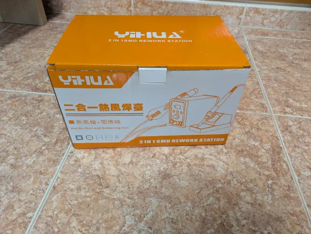 Estación Soldadura Yihua 8786D Aire Caliente