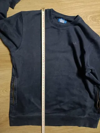 Adidas Originals Navy Blue Sweatshirt Trefoil Mini