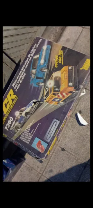 Scalextric CR 7360 Coches con Luz