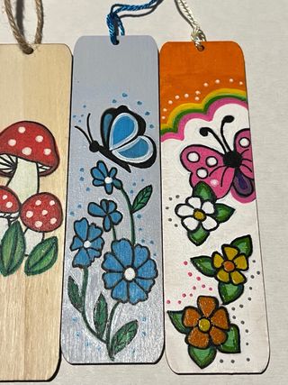 Segnalibri dipinti a mano