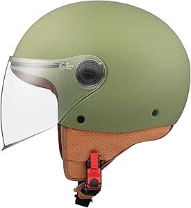 Casco Jet MT Street Solid Verde - XXS