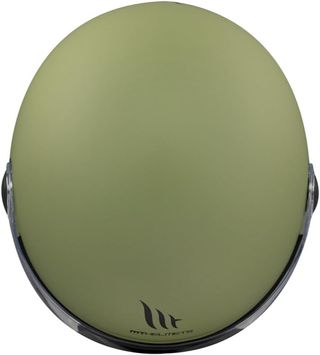 Casco Jet MT Street Solid Verde - XXS