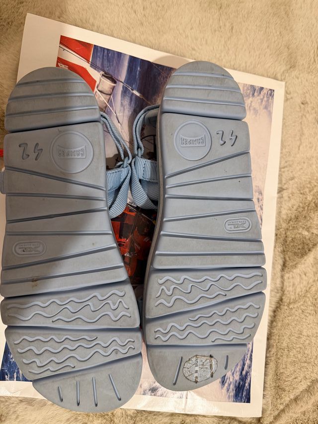 Sandálias Camper Oruga Up Tamanho 42 azuis