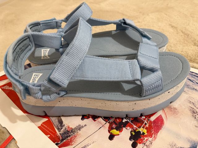 Sandálias Camper Oruga Up Tamanho 42 azuis