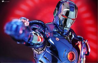 Hot Toys Iron Man Mark III Stealth Mode Exclusivo