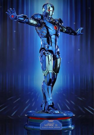 Hot Toys Iron Man Mark III Stealth Mode Exclusivo