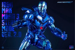 Hot Toys Iron Man Mark III Stealth Mode Exclusivo