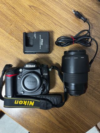 Pack Cámara Nikon D7000 + Lente 70-300mm+ Cargador