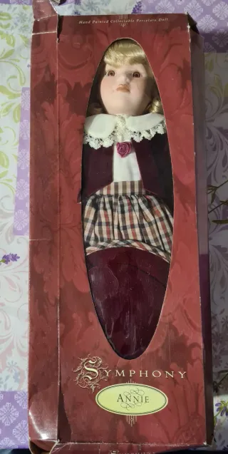 Muñecas de porcelana vintage