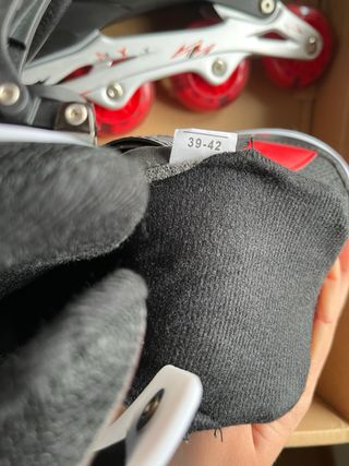 Rollerblade Bambino Rosso Nero