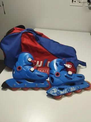 Lote Patines Ajustables + Bolsa