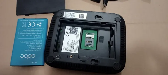 Caja de voz y Teleasistencia y router 4G