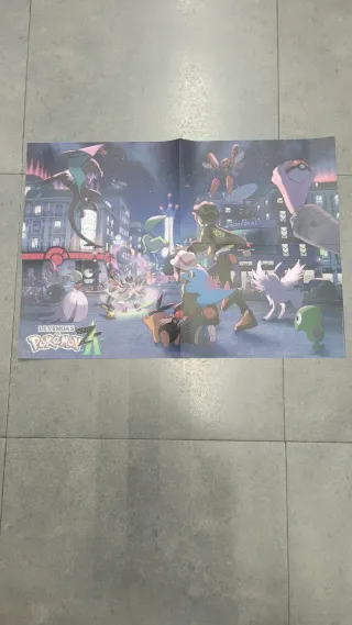 Póster Leyendas Pokémon ZA 60x42cm