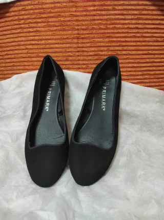 Manoletinas Negras Primark Talla 36