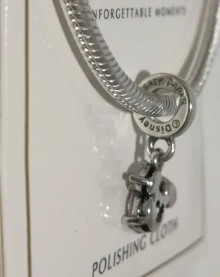 Charm Colgante Silueta de Mickey de Disney
