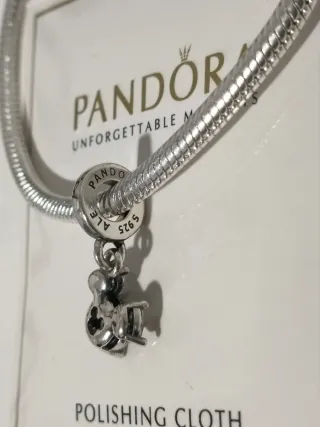 Charm Colgante Silueta de Mickey de Disney