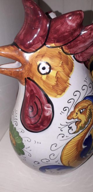 Caraffa Vintage Gallo Ceramica