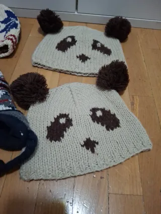 Lote 4 Gorros Infantiles